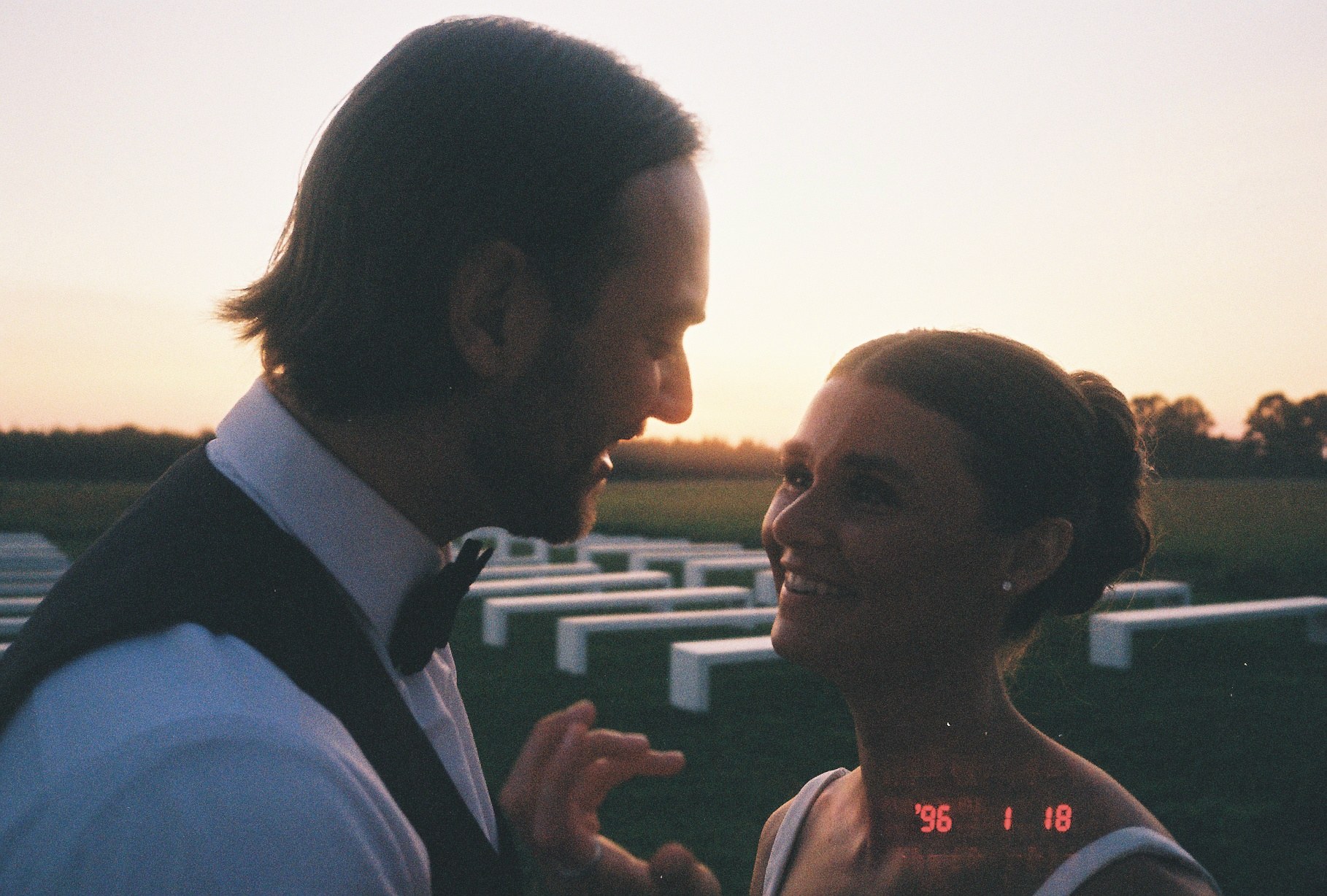 Jack and Abbey's wedding on 35mm